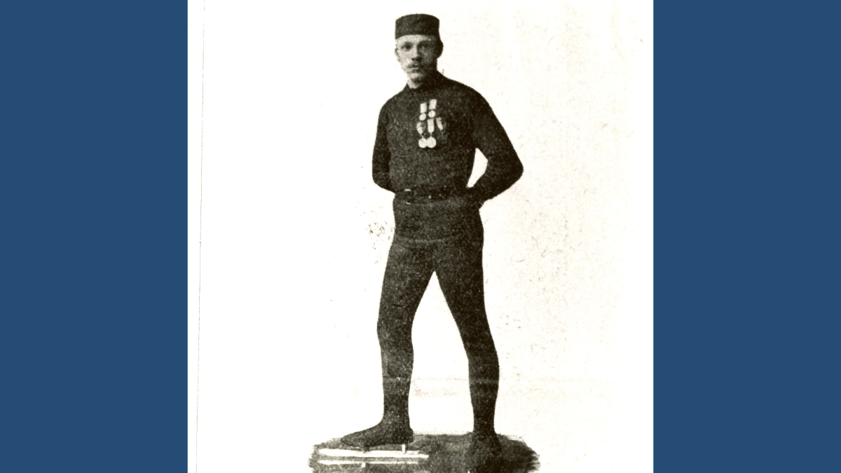 Skridskoåkaren Mauritz Sternhammar 1870-1922